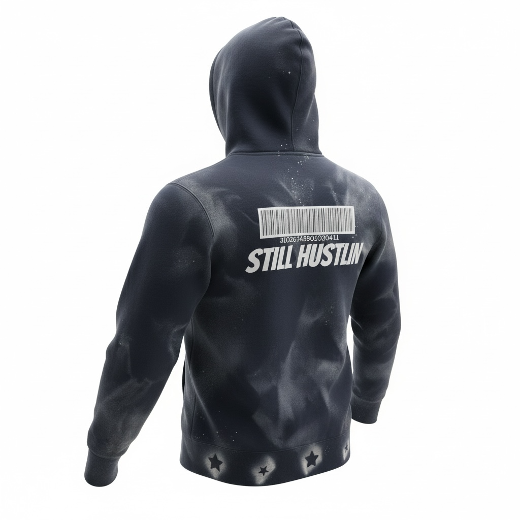 STILL HUSTLIN CUSTOM HOODIE